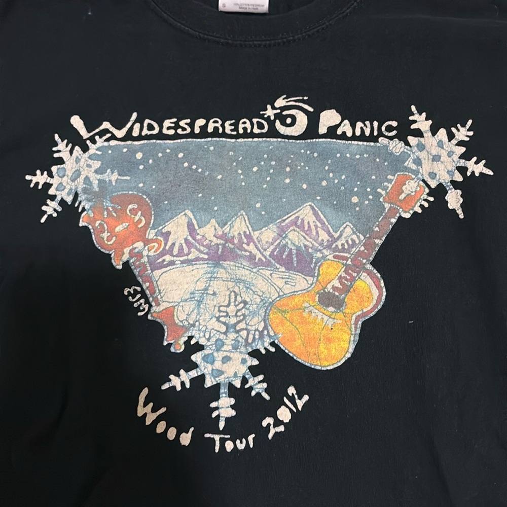 Widespread Panic Wood Tour Shirt